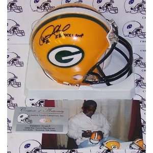Desmond Howard Signed Mini Helmet   Replica   Autographed NFL Mini 