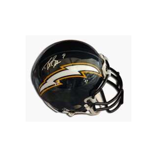 Drew Brees Autographed San Diego Chargers Authentic Riddell Mini 