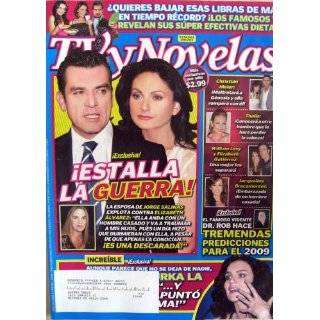 TV y Novelas Magazine January 1 2009   Thalia, Niurka, Christian Meler 