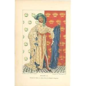    1903 Print King Richard II by Edwin A Abbey 
