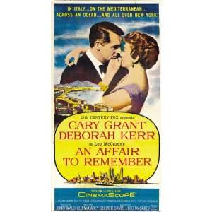  An Affair to Remember (1957) 27 x 40 Movie Poster Style B 
