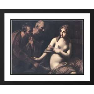 Reni, Guido 36x28 Framed and Double Matted Susanna and the Elders