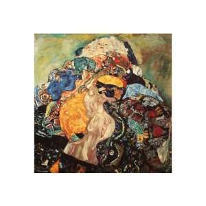  Gustav Klimt Baby by Gustav Klimt. Size 19 inches width 