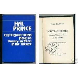  Hal Prince Broadway Producer Signed Autograph Book 