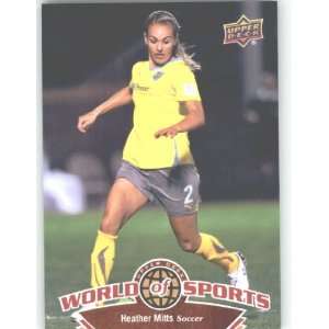 com 2010 Upper Deck World of Sports Trading Card # 107 Heather Mitts 