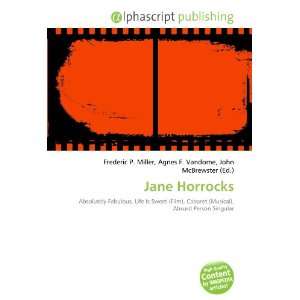  Jane Horrocks (9786132843685) Books