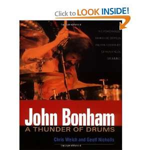  John Bonham A Thunder of Drums [Paperback] Jeff Nicholls 