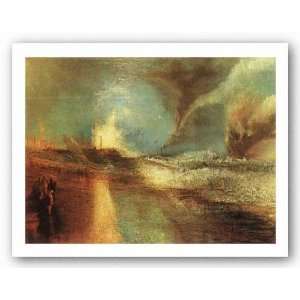  Rockets and Blue Lights by Joseph M.W. Turner 18.25x24.25 