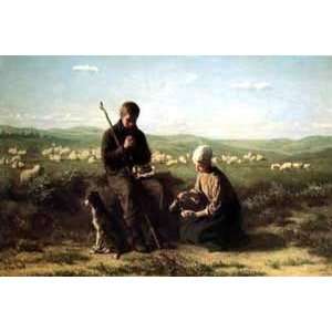   Prayer   Artist Jozef Israels  Poster Size 6 X 10