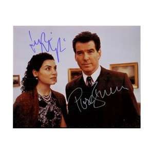   Julianna Margulies) 8x10 by Pierce Brosnan and Julianna Margulies