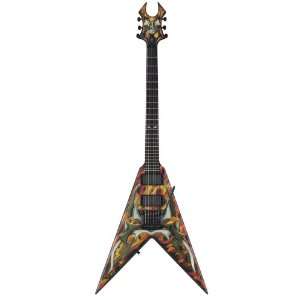  B.C. Rich Kerry King V Generation 2 Guitar, Two Toned 