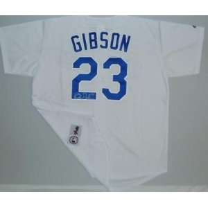 Kirk Gibson Autographed Jersey   Replica