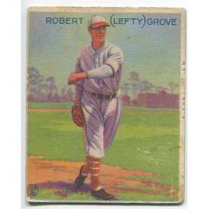  Lefty Grove 1933 Goudey Card Sports Collectibles