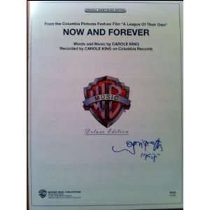  Sheet Music Autographed by Lori Petty with Special Inscription Kit