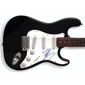 Los Lonely Boys Henry Garza Autographed Signed Guitar 