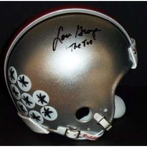 Lou Groza Autographed/Hand Signed Ohio State Buckeyes Mini Helmet with 