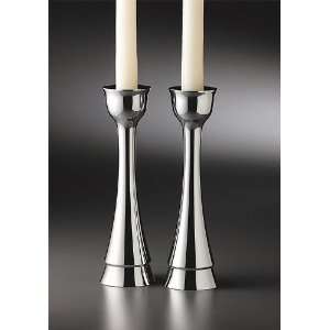  Nambe Shabbat Candlesticks