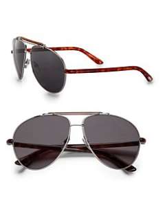 Tom Ford Eyewear   Bradley Metal Aviator Sunglasses