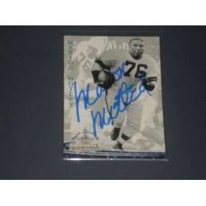  HOF Marion Motley Signed 1994 Ted Williams Card Co. #16 