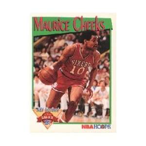  1991 92 Hoops #320 Maurice Cheeks NBA Yearbook Sports 