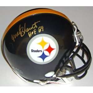 Mel Blount Signed Pittsburgh Steelers Mini Helmet