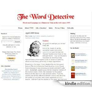  The Word Detective Kindle Store Evan Morris