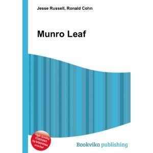  Munro Leaf Ronald Cohn Jesse Russell Books