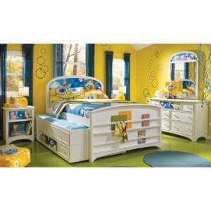  Lea Nick Storytime Bedroom in White