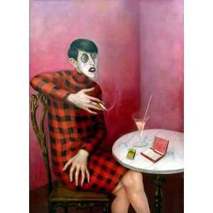 FRAMED oil paintings   Otto Dix   24 x 34 inches   Portrait of the 