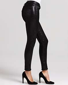 AG Adriano Goldschmied Ankle Legging Sequin Pants