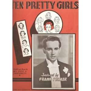    Sheet Music Ten Pretty Girls Frank Parker 6 