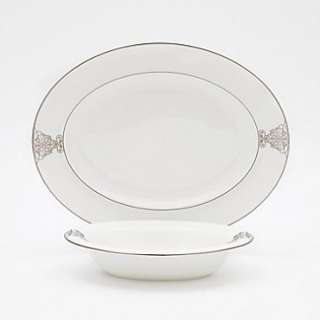 Vera Wang for Wedgwood Imperial Scroll Platter, Large   Home 