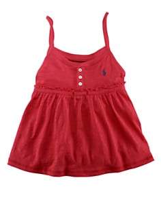 Ralph Lauren Childrenswear Toddler Girls Empire Waist Camisol   Sizes 