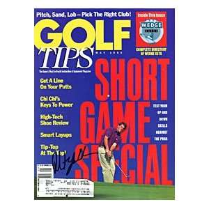 Phil Mickelson Autographed / Signed Golf Tips Magazine   May 1995