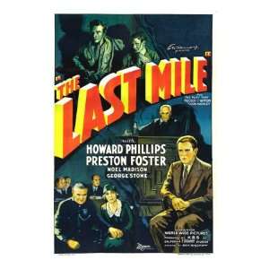The Last Mile, Preston Foster, George E. Stone, 1932 Premium Poster 
