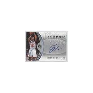   SP Authentic Chirography #QR   Quentin Richardson Sports Collectibles