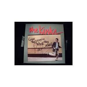  Signed Davies, Ray (The Kinks) Give the People What They 