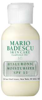 Mario Badescu Hyaluronic Moisturizer (SPF 15) 785364900127  