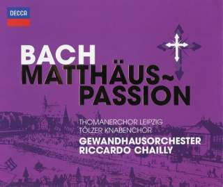 Bach Matthaus Passion   St. Matthew Passion   Riccardo Chailly