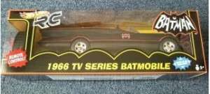 HOT WHEELS RC 1966 TV SERIES BATMAN BATMOBILE 1/18 NEW  