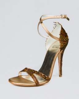 Padded Satin Sandal  