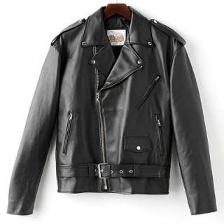 Excelled Leather Motorcycle Jacket   Big and Tall