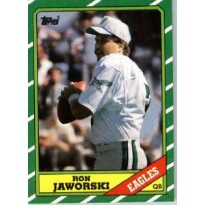  1986 Topps # 269 Ron Jaworski Philadelphia Eagles Football 