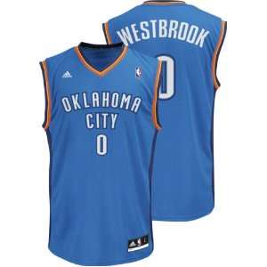 Russell Westbrook Blue Adidas Revolution 30 NBA Replica Oklahoma City 