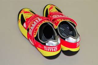 Time World Cup MTB shoes cyclocross 43 EUR NOS   yellow & red  