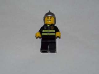 Lego Firefighter Fire Chief Minifig Fireman Mini Figure  