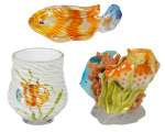   Coral & Rainbow Fish Bath Accessories Bathroom Collection ~ Choice
