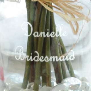   cute bridesmaid gift our flower bouquet reception vases are a bride