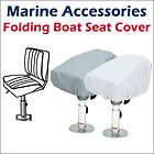 Deluxe Waterproof Boat Folding Seat Cover Fits 20 Lx18W x14H grey