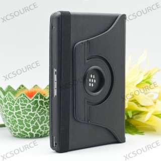   Leather folio case accessory cocer for blackberry Playbook tablet PC68
